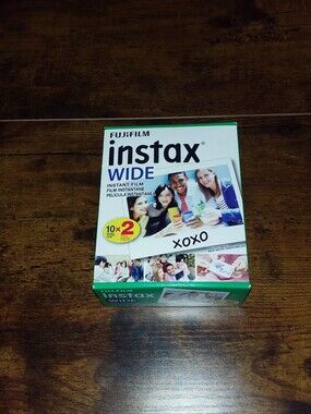 Fujifilm Instax Wide Instant Film 2 Pack For 20 Exposures